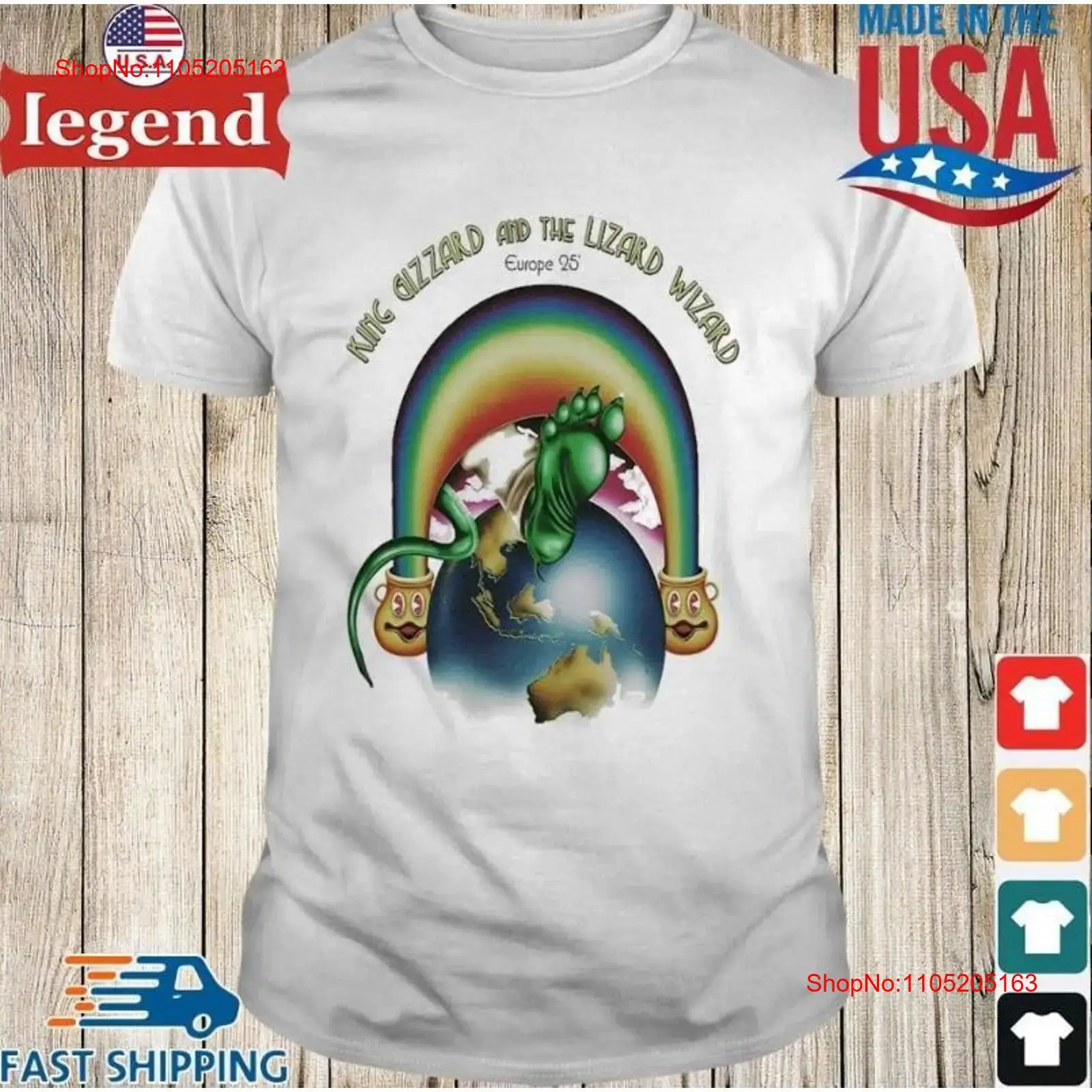 Vintage Fashion In 2025 - King Gizzard The Lizard Wizard Forest