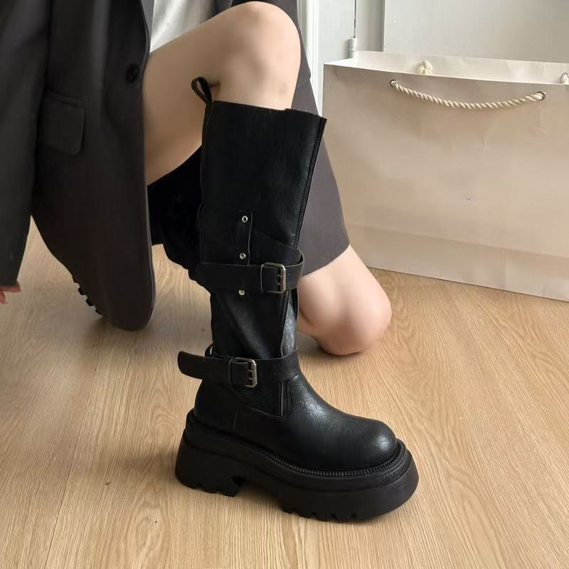 Vintage Fashion Heels - 2026 New Vintage Thick Bottom Woman