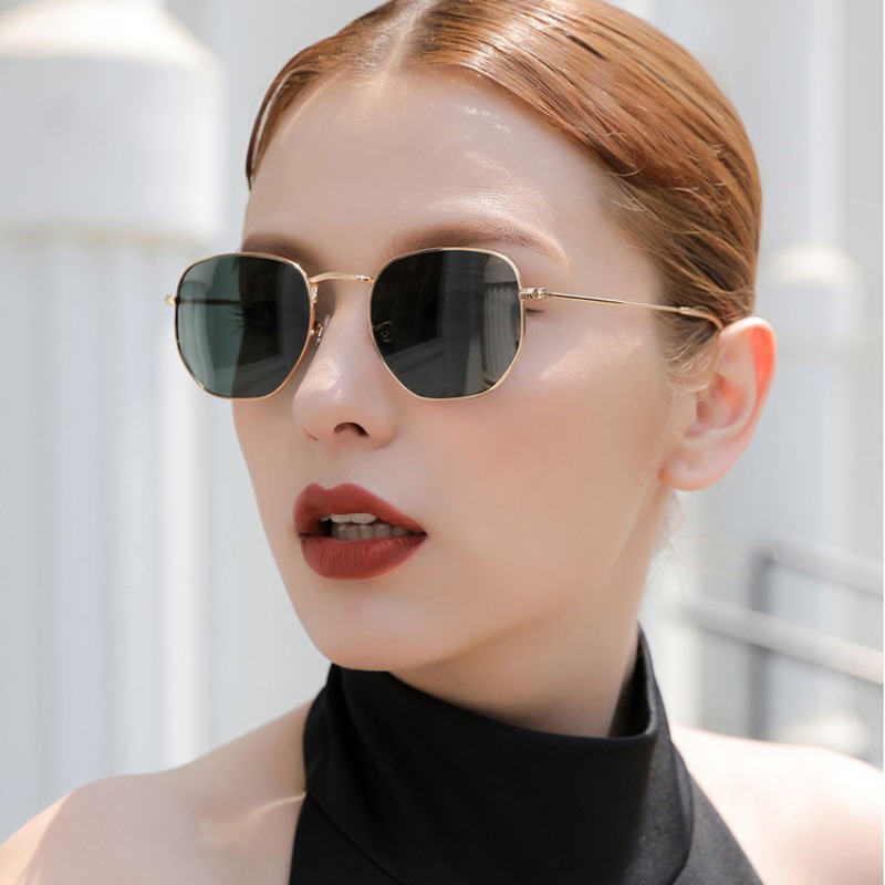 Vintage Fashion Glasses - Round punk Sunglasses Men Luxury Brand