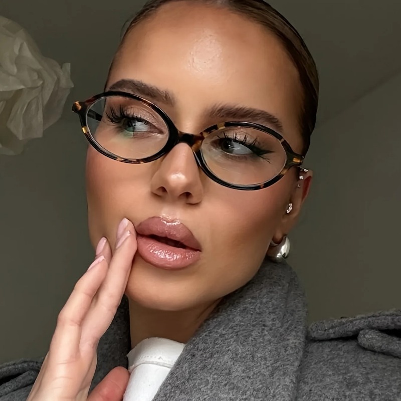 Vintage Fashion Enthusiasts - Vintage Oval Sunglasses Women Luxury Brand