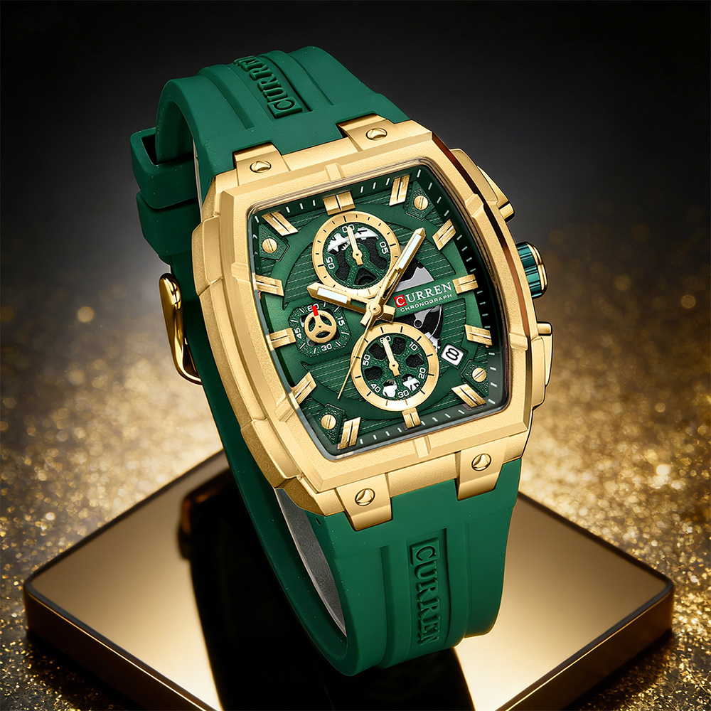 Vintage Fashion Enthusiasts - CURREN Luxury Vintage Watch for Men