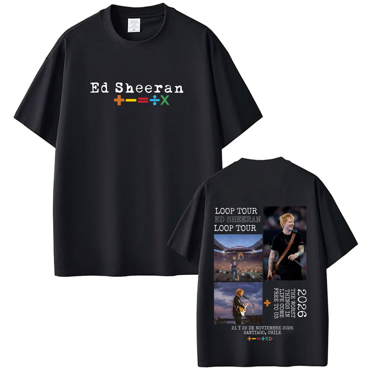 Vintage Fashion Australia - Ed Sheeran Loop Tour Australia and