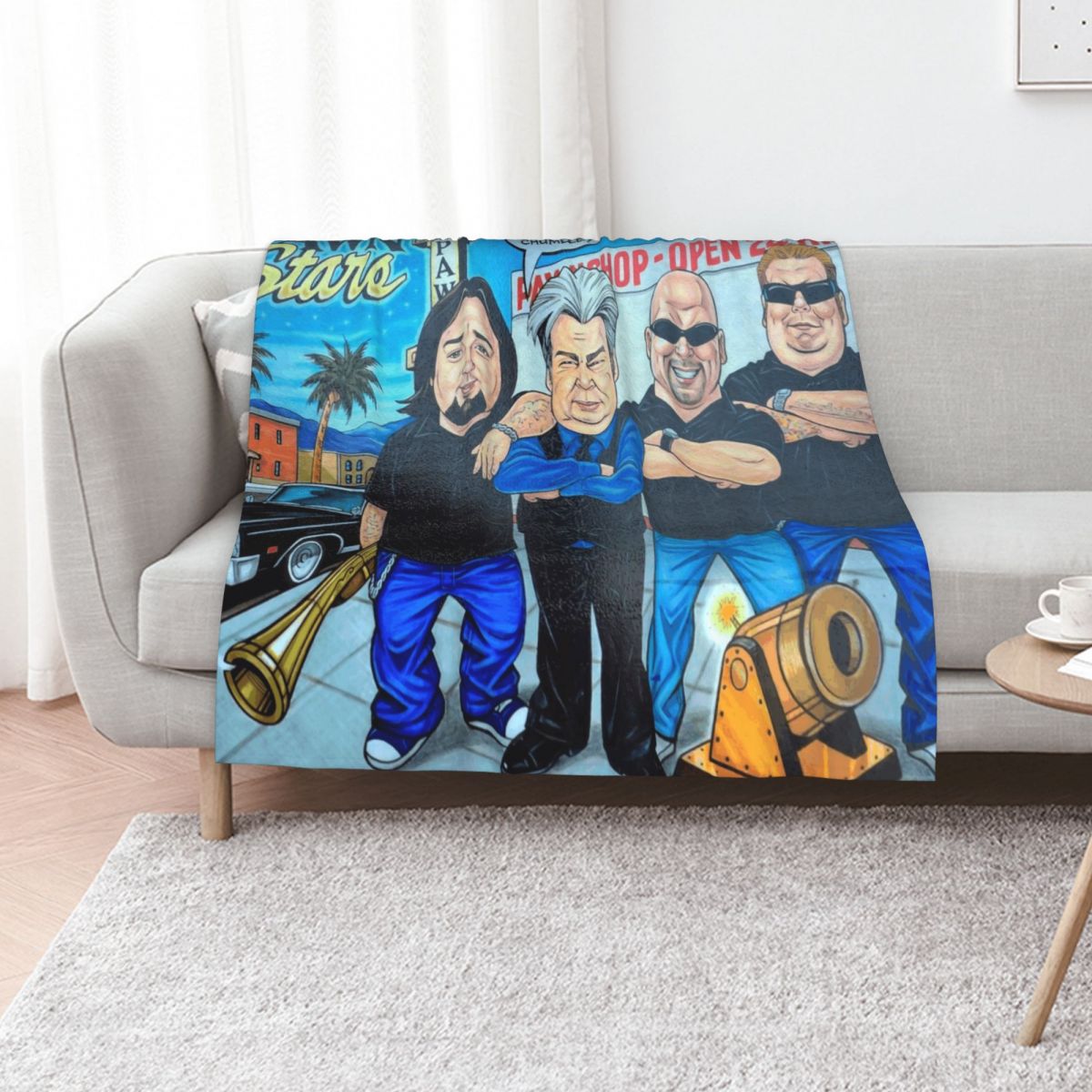 Pawn Stars in Las Vegas Throw  - Vintage Fashion Las Vegas recension och pris