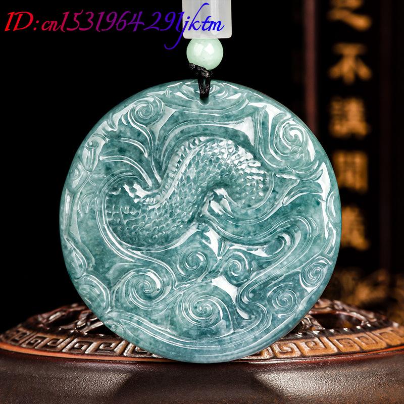 Burmese Jadeite Dragon Pendant - Usa Vintage Fashion recension och pris