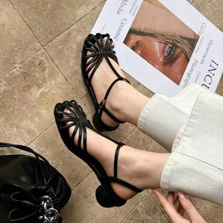 French-style Vintage Woven Toe - Vintage Fashion Heels recension och pris