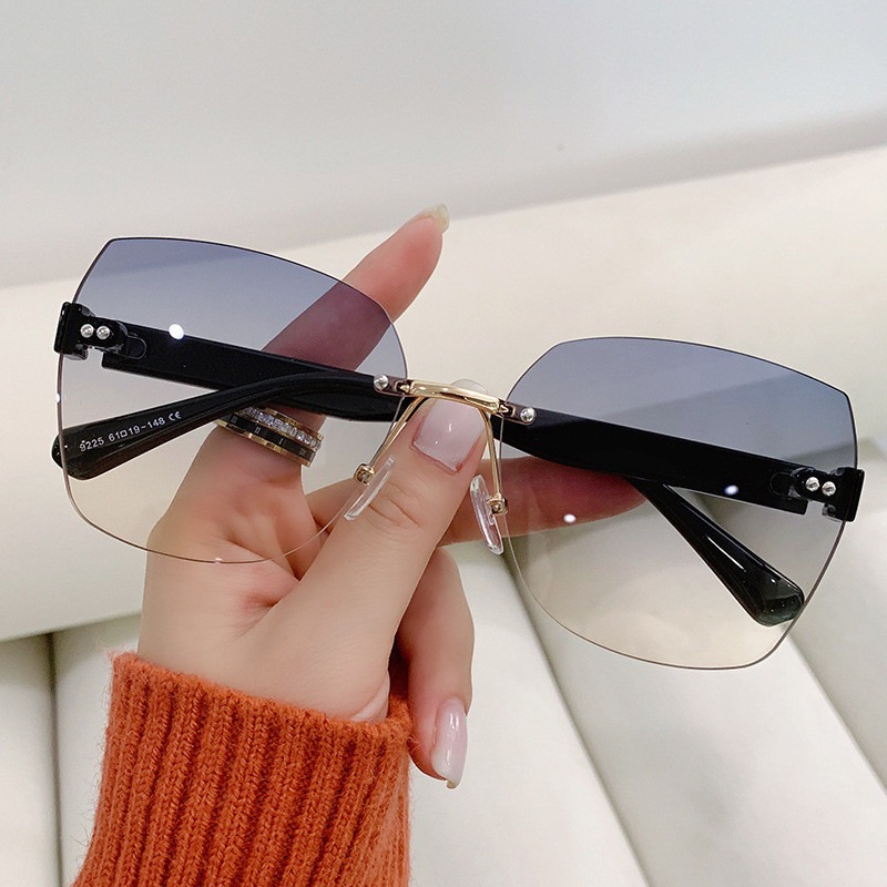Vintage Rimless Sunglasses Wom - Vintage Fashion Glasses recension och pris