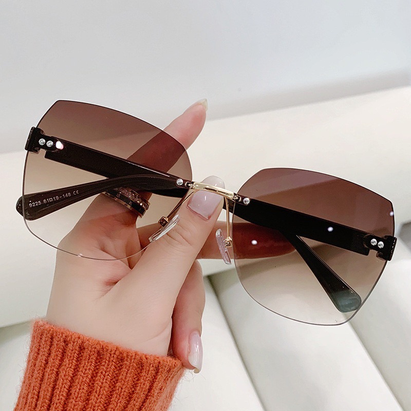Vintage Rimless Sunglasses Wom - Vintage Fashion Glasses recension och pris