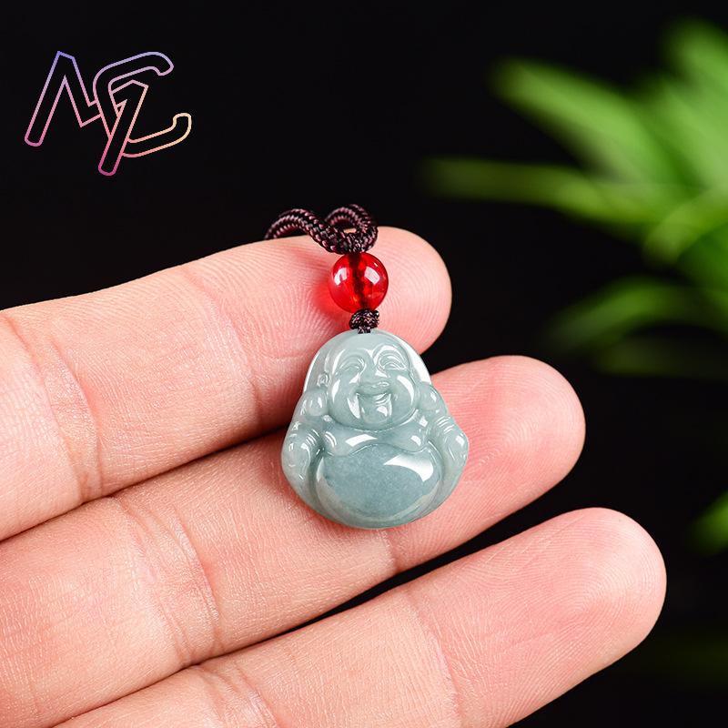 Myanmar Jadeite Guanyin Buddha - Usa Vintage Fashion recension och pris