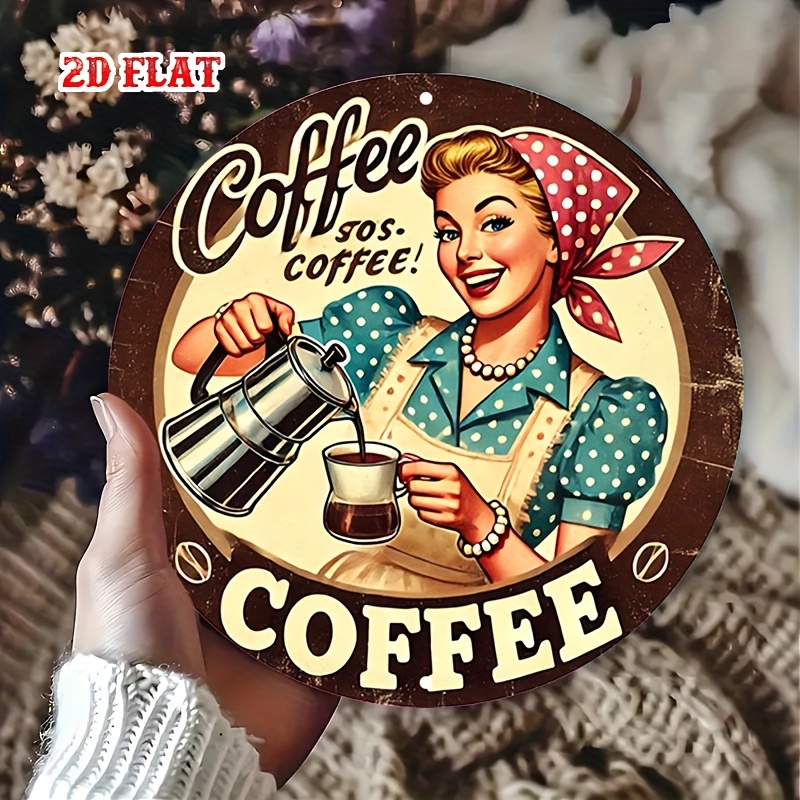 [2D Flat] 1pc Retro Round Alum - Vintage Fashion Plates recension och pris