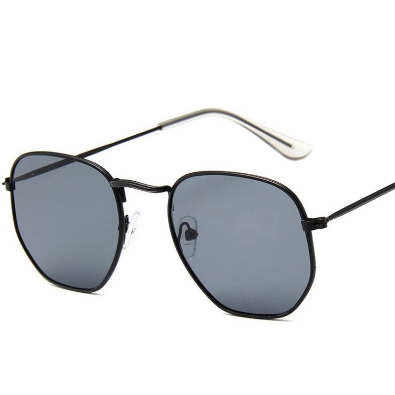 Round punk Sunglasses Men Luxu - Vintage Fashion Glasses recension och pris