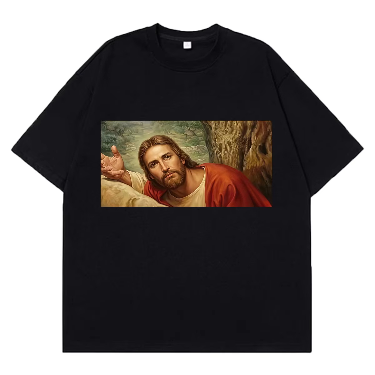 Jesus Looking At You Funny Jes - Vintage Fashion Looks recension och pris