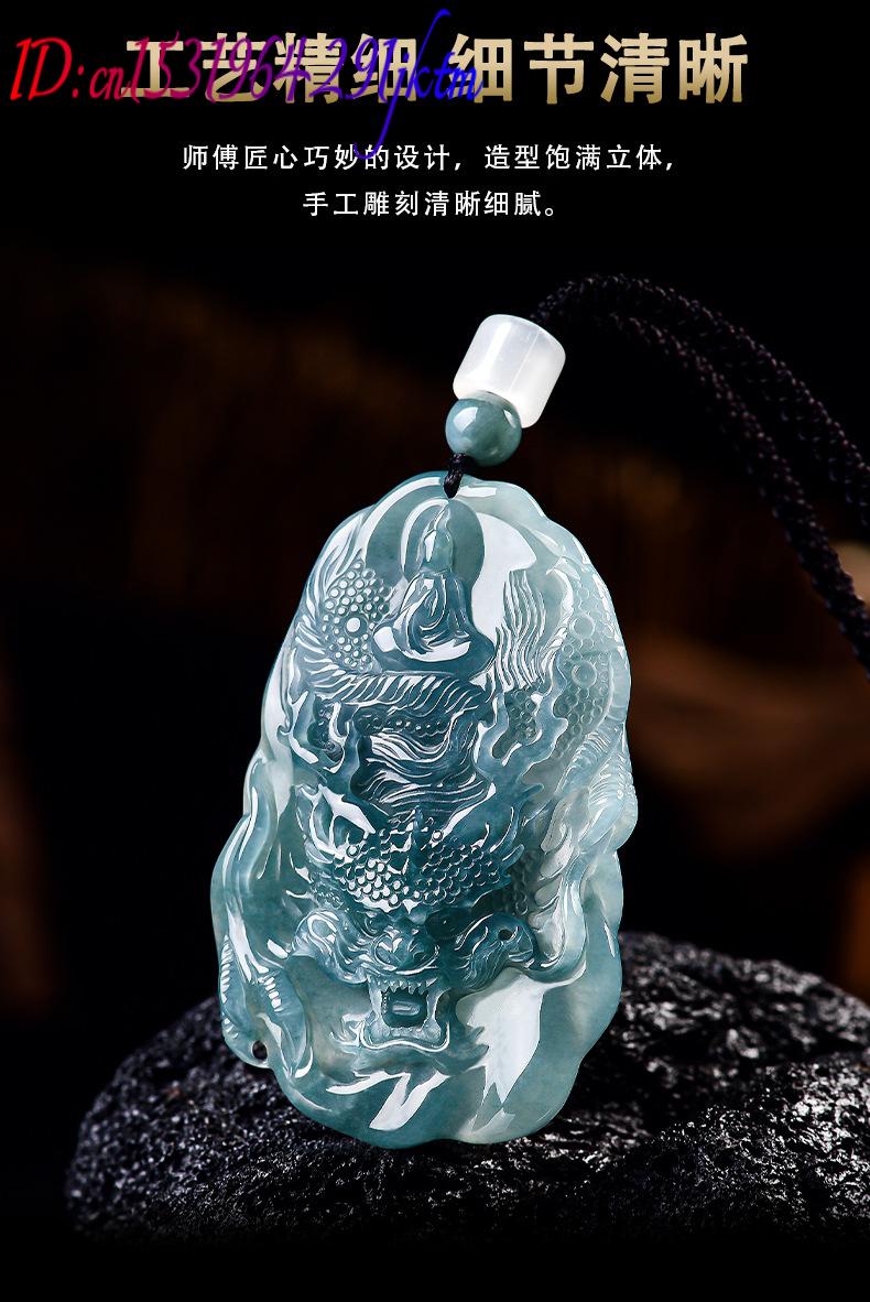 Natural Burmese Jadeite Dragon - Usa Vintage Fashion recension och pris