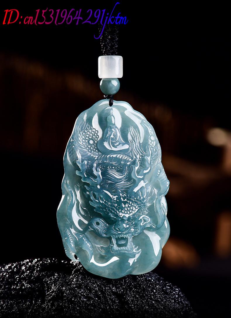 Natural Burmese Jadeite Dragon - Usa Vintage Fashion recension och pris