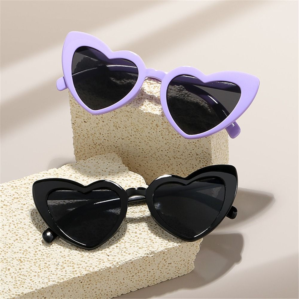 UV Protection Heart-Shaped Sun - Vintage Fashion Glasses recension och pris