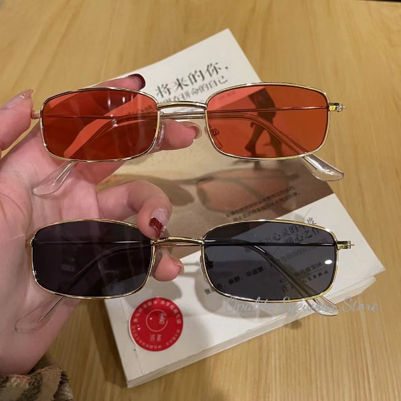 Fashion Retro Metal Frame Colo - Vintage Fashion Glasses recension och pris
