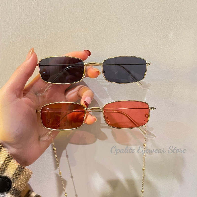 Fashion Retro Metal Frame Colo - Vintage Fashion Glasses recension och pris