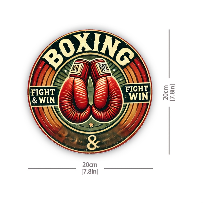 Room Decor 1pc Retro Boxing Gy - Vintage Fashion Plates recension och pris