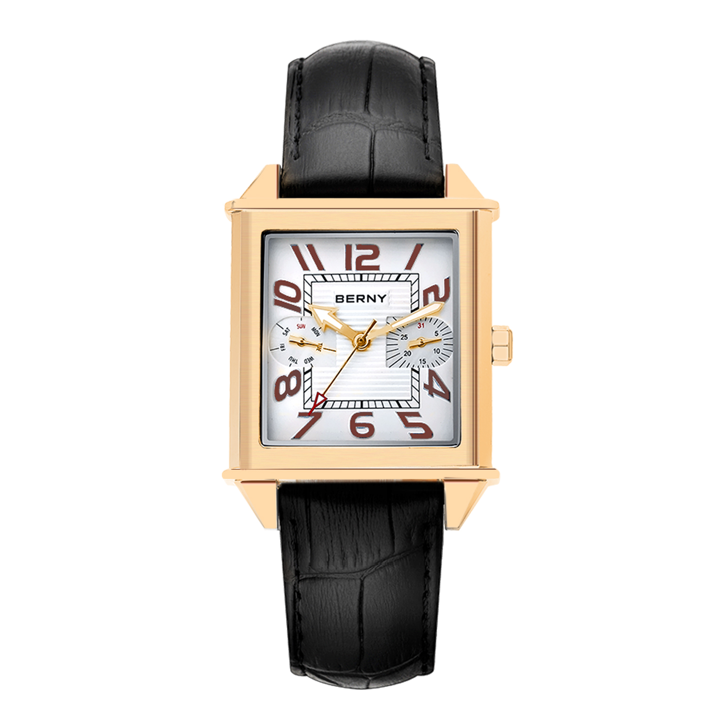 BERNY 6P25 Quartz Watch for Me - Vintage Fashion Complete recension och pris
