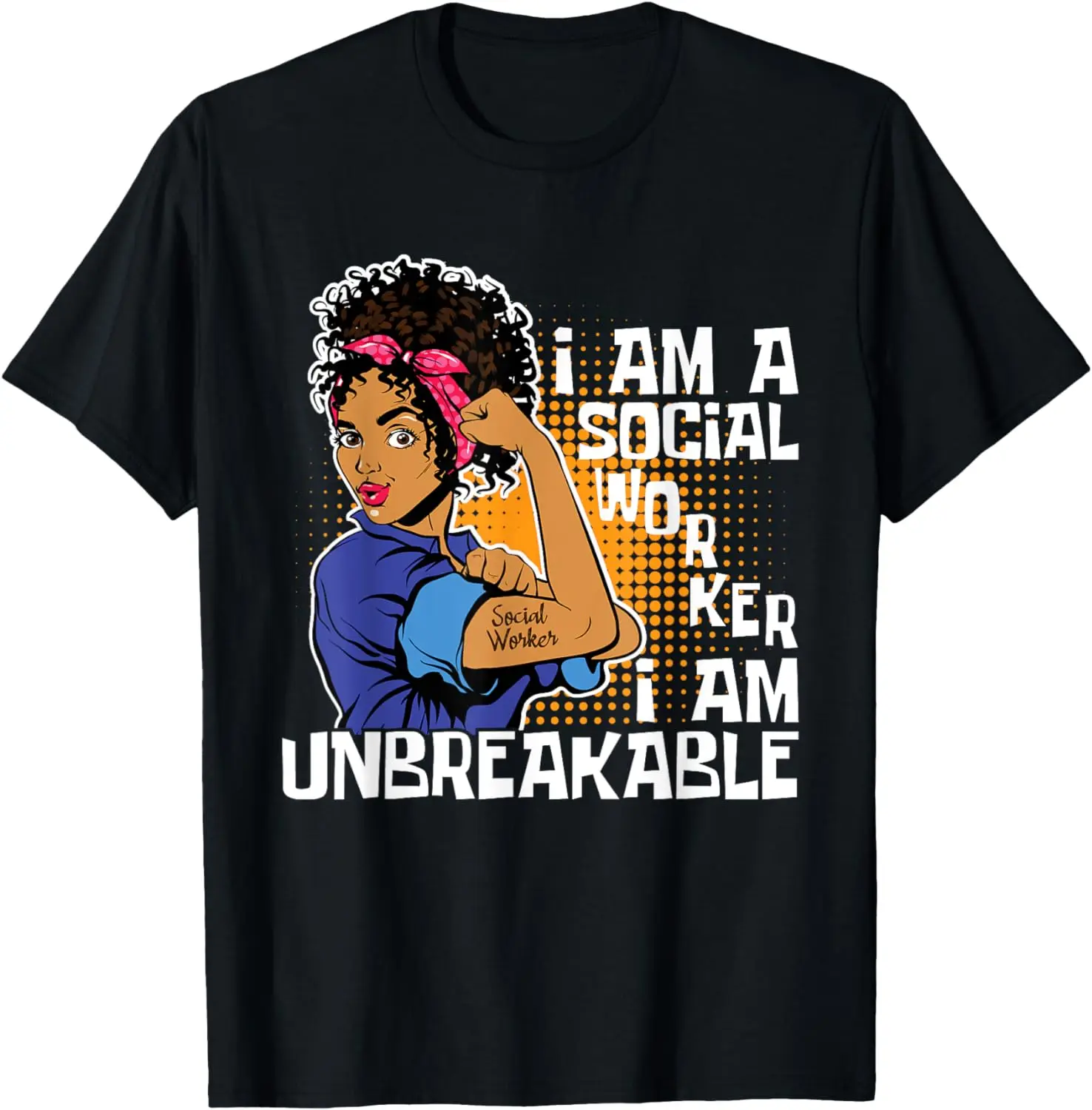 I Am A Social Worker Afro Amer - Vintage Fashion Community recension och pris