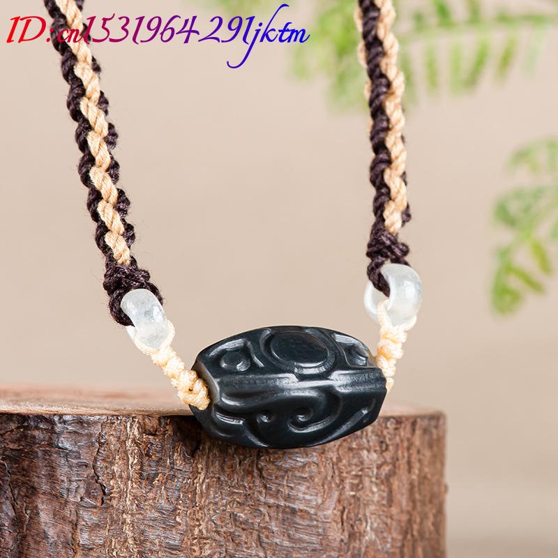 Hetian Jade Carve Bead Pendant - Usa Vintage Fashion recension och pris