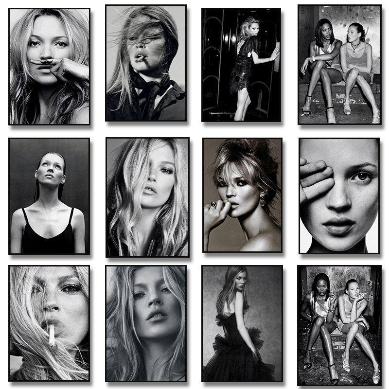 Vintage Retro Photography Kate - Vintage Fashion Prints For Wall recension och pris