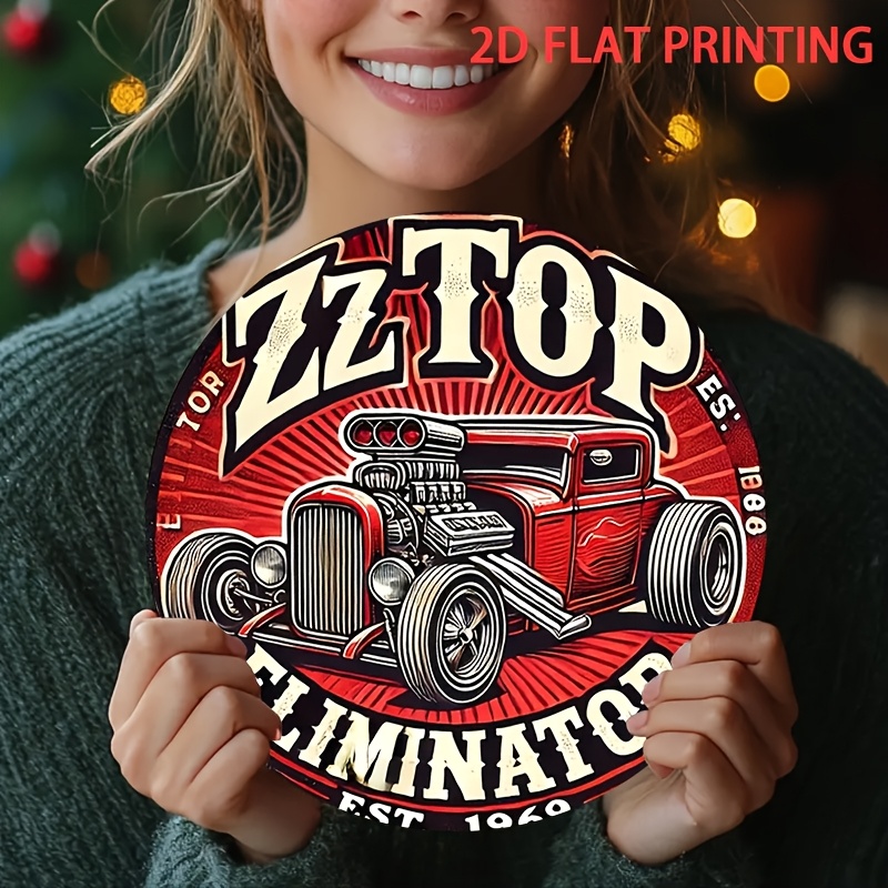 2D Flat, 1pc ZZ Top Eliminator - Vintage Fashion Plates recension och pris