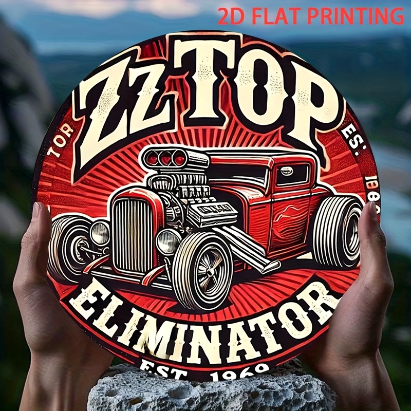 2D Flat, 1pc ZZ Top Eliminator - Vintage Fashion Plates recension och pris