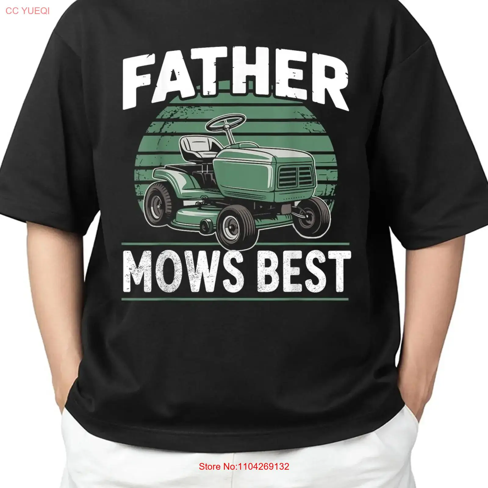 Father mows best T Shirt iconi - Vintage Fashion Icons recension och pris