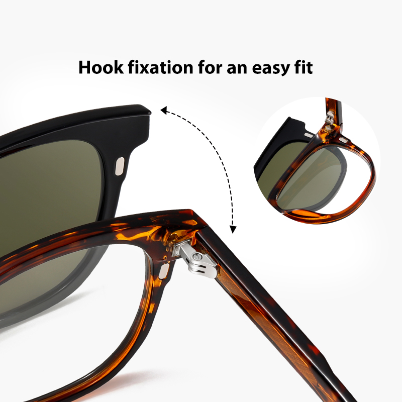 Fashion Sunglasses Man Clip On - Vintage Fashion Enthusiasts recension och pris