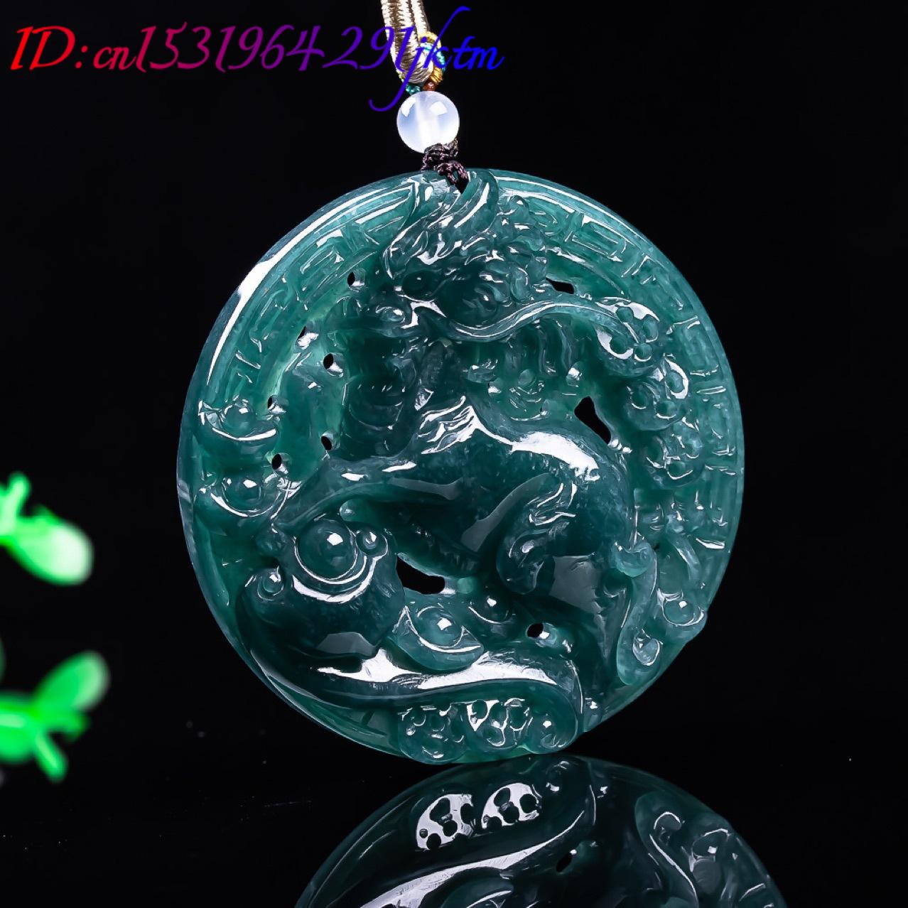 Burmese Jadeite Dragon Pendant - Usa Vintage Fashion recension och pris