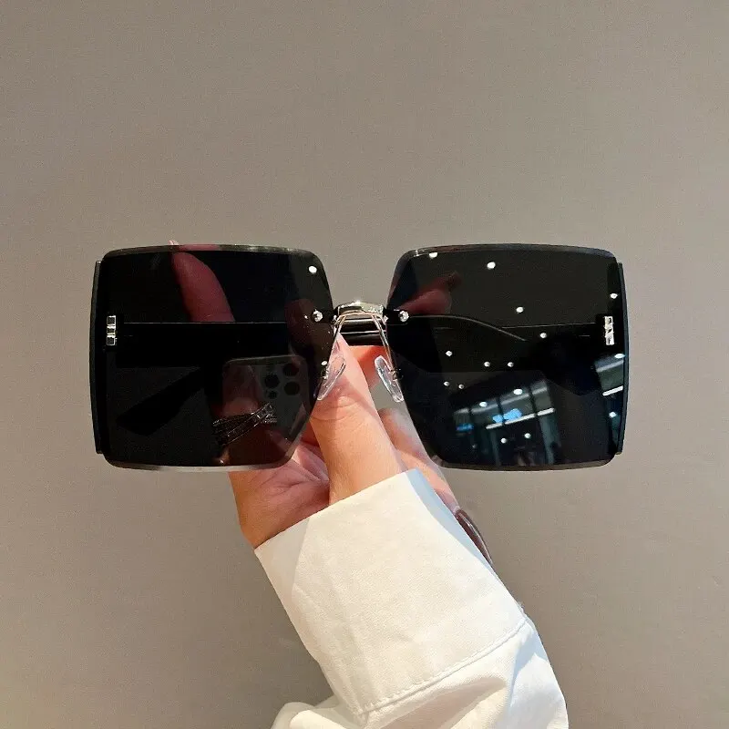 New Square Frameless Retro Sun - Vintage Fashion Trends recension och pris