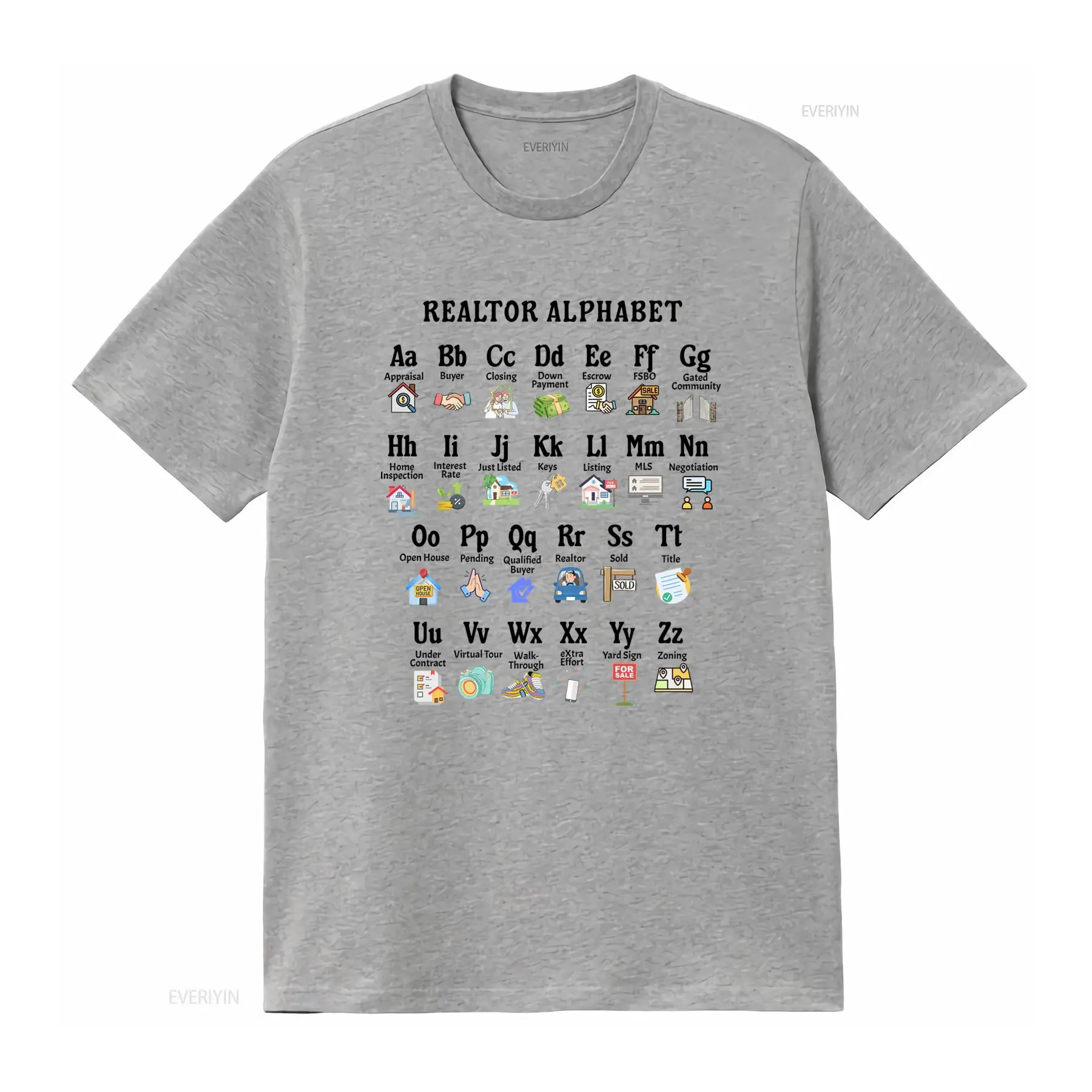 Funny Cartoon Real Estate Agen - Vintage Fashion Icons recension och pris