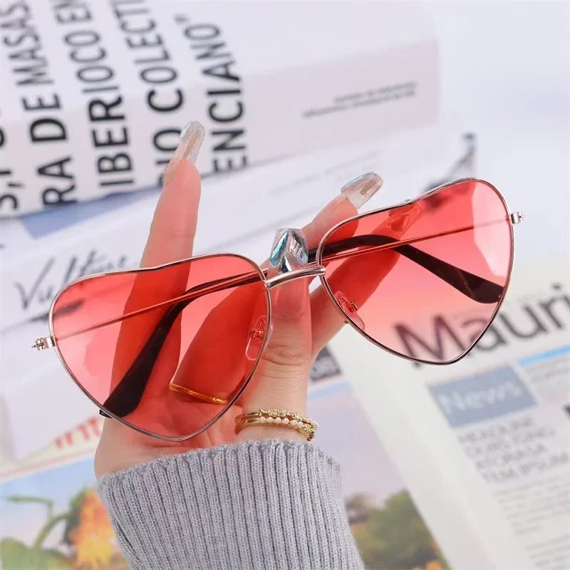 Fashion Heart Shaped Metal Sun - Vintage Fashion Glasses recension och pris