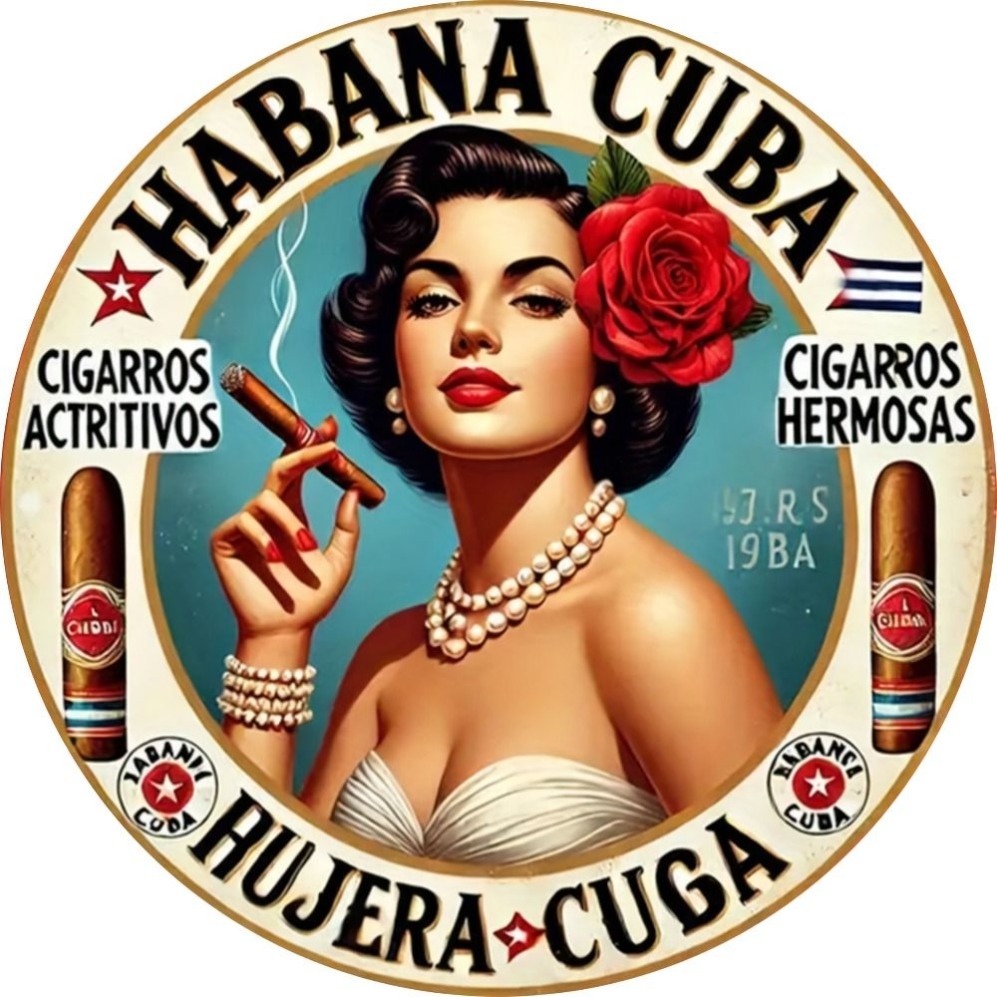 Vintage Havana Style Cigar Gir - Vintage Fashion Plates recension och pris