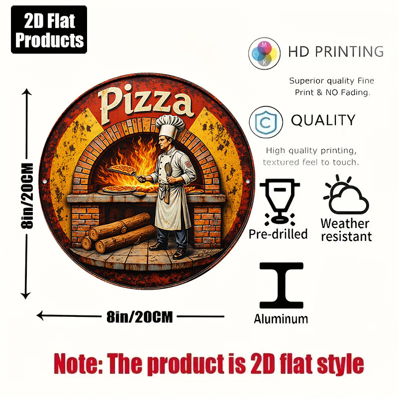 2D Retro Metal Sign, Vintage P - Vintage Fashion Plates recension och pris