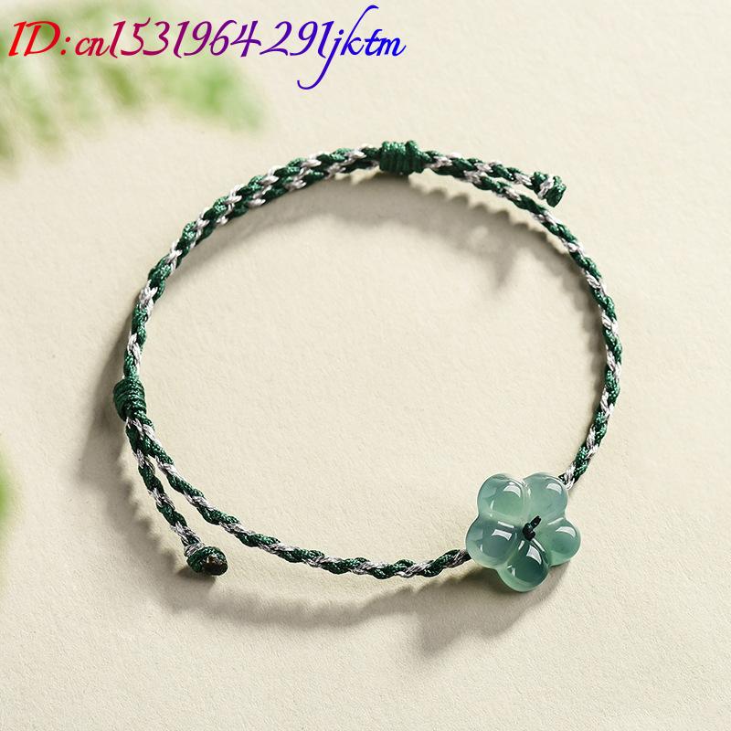 Burmese Jadeite Flower Bracele - Usa Vintage Fashion recension och pris