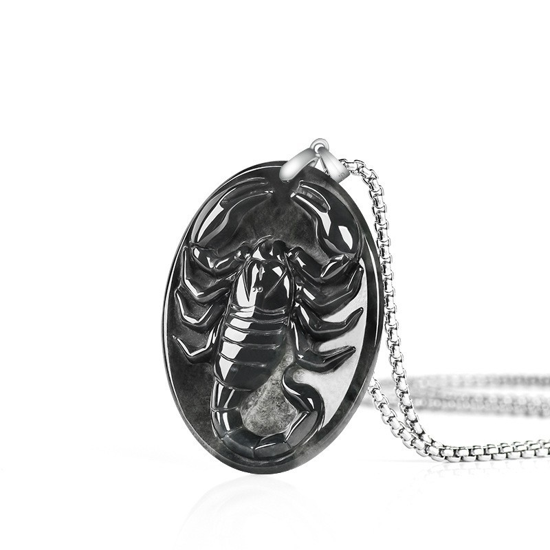 Myanmar Jadeite Scorpion Penda - Usa Vintage Fashion recension och pris