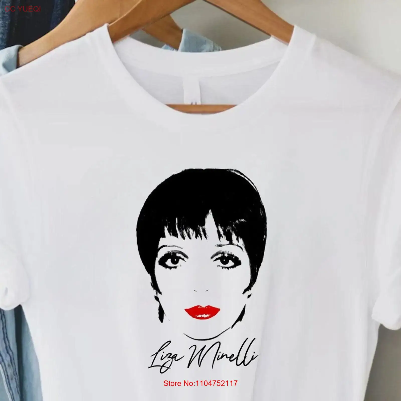 Liza Minnelli Iconic T Shirt T - Vintage Fashion Icons recension och pris