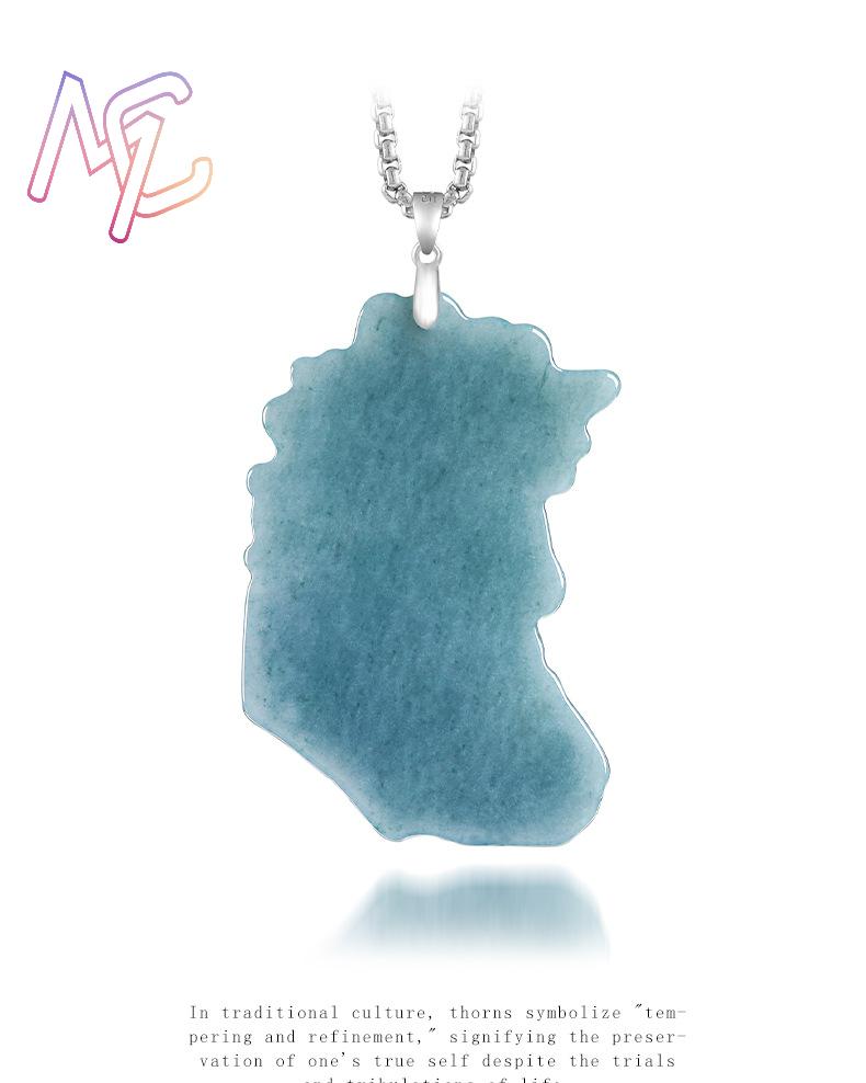 Myanmar Jadeite Priest Pendant - Usa Vintage Fashion recension och pris
