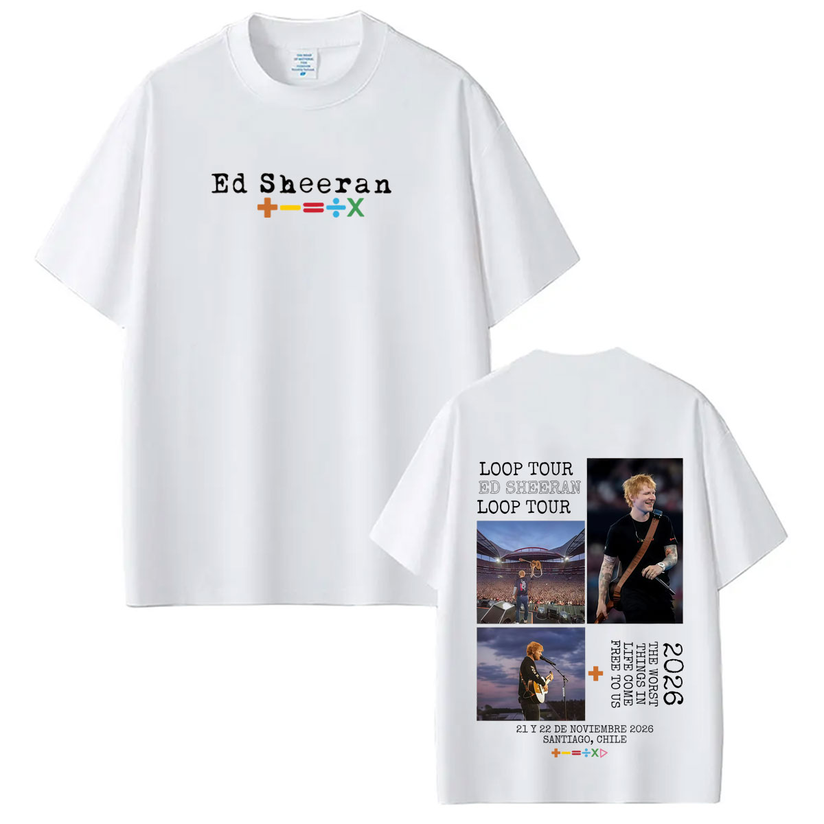 Ed Sheeran Loop Tour Australia - Vintage Fashion Australia recension och pris