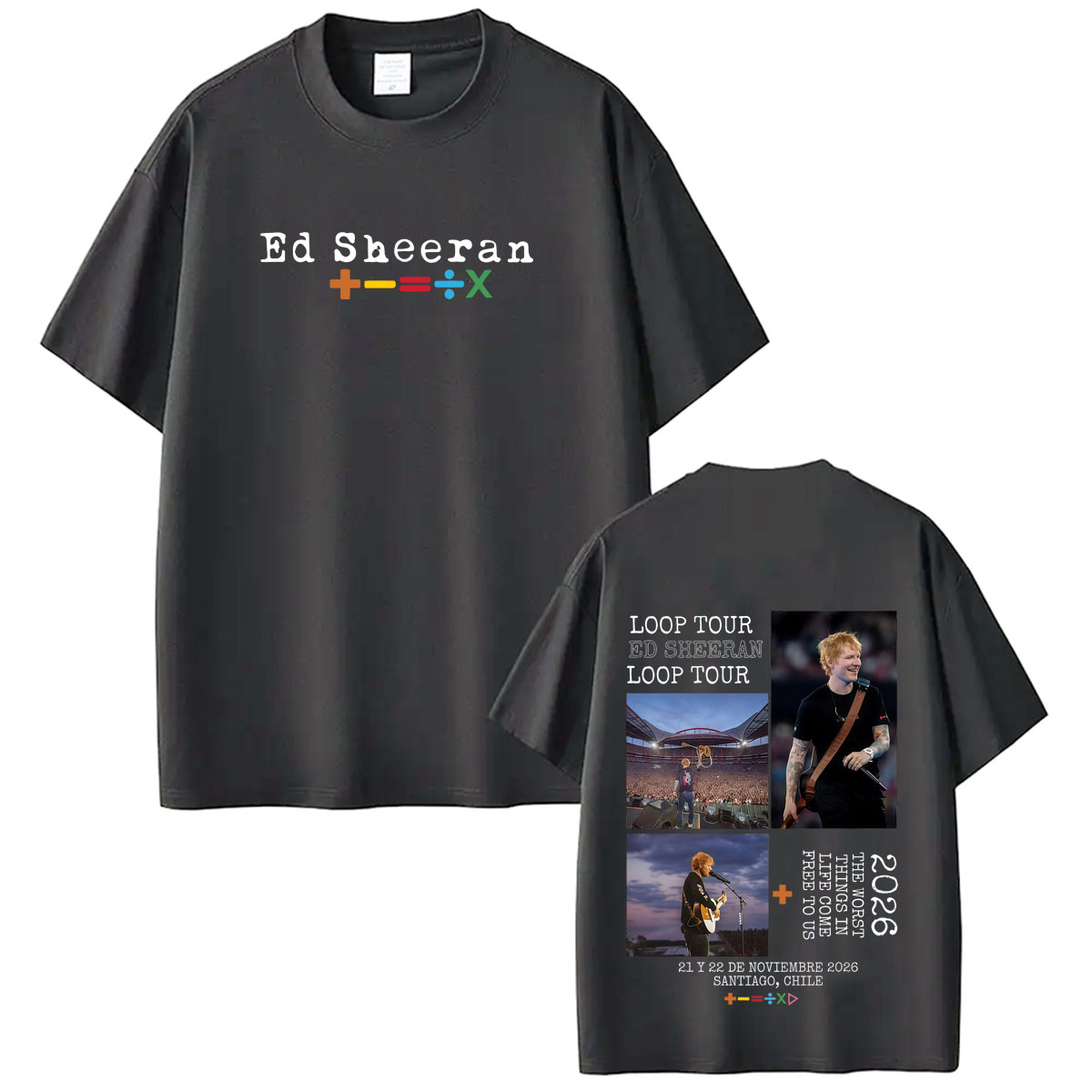 Ed Sheeran Loop Tour Australia - Vintage Fashion Australia recension och pris