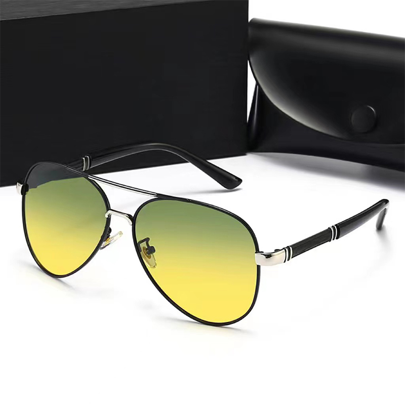 Luxury Men's Polarized Metal S - Vintage Fashion Glasses recension och pris