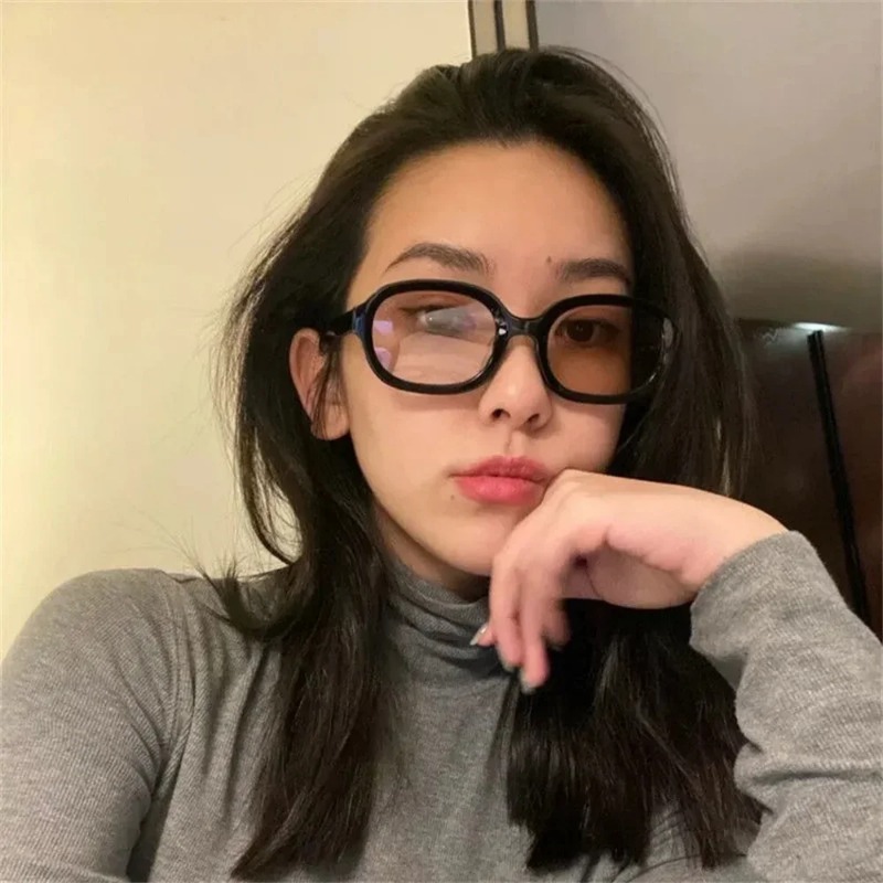 High-Quality Square Men Women  - Vintage Fashion Glasses recension och pris