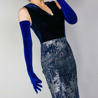 Women's Elegant Vintage Long V - Vintage Fashion Photographers recension och pris