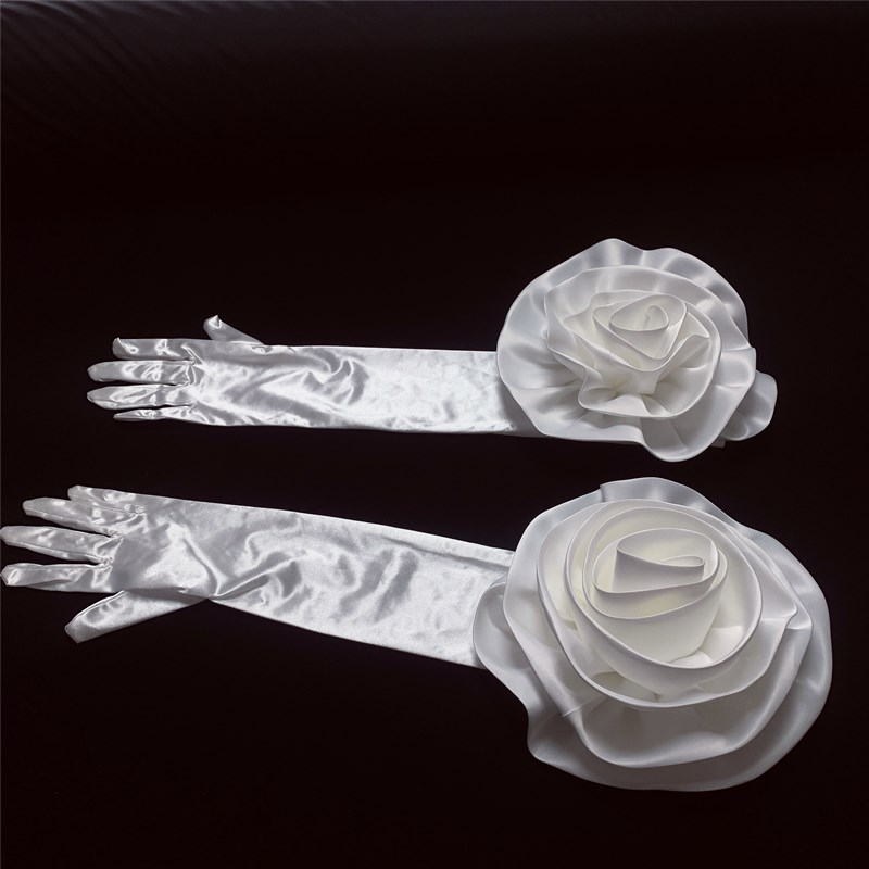 Women's Elegant White Flower L - Vintage Fashion Photographers recension och pris