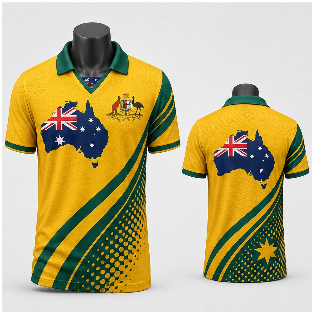 Mens Australia Ornate Kangaroo - Vintage Fashion Australia recension och pris